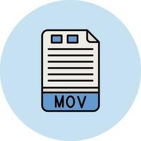 MOV Vector Icon