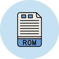 ROM Vector Icon