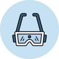 Camera Glasses Vector Icon