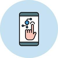 Touch Screen Vector Icon