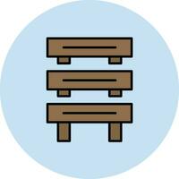 Hurdles Race Vector Icon