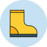 Farming Boots Vector Icon