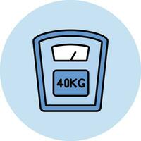 Weight Scale Vector Icon