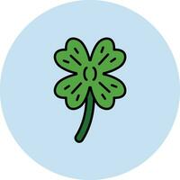 Four Leaf Clover Vector Icon