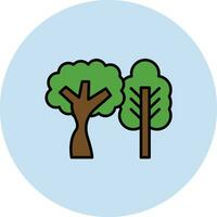 Deciduous Tree Vector Icon