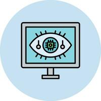 Computer Vision Vector Icon