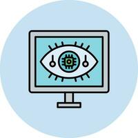 Computer Vision Vector Icon