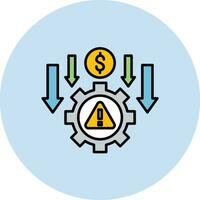 Reduce Business Risk Vector Icon