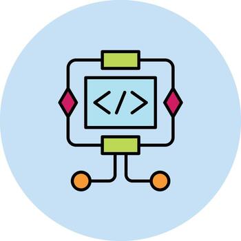 Algorithm Vector Icon