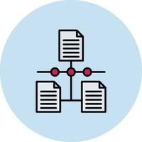 Linked Data Vector Icon