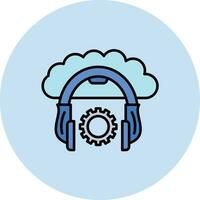 Cloud Service Vector Icon