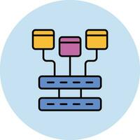Data Modelling Vector Icon