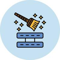 Data Cleansing Vector Icon