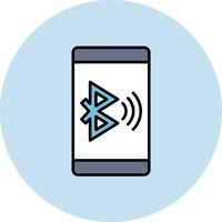 Bluetooth Connect Vector Icon