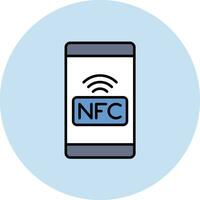 NFC Vector Icon