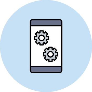 Setting System Vector Icon