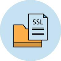 SSL File Vector Icon