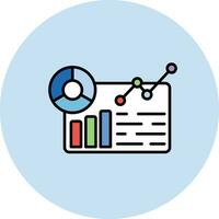 Data Reporting Vector Icon