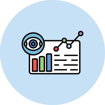 Data Visualization Vector Icon