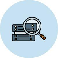 Data Query Vector Icon