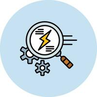Statistical Power Vector Icon