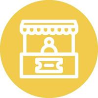 Ticket Office Vector Icon