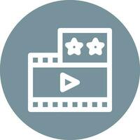 Movie Review Vector Icon