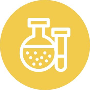 Flasks Vector Icon