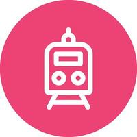 Tram Vector Icon