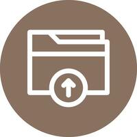 Upload File Vector Icon