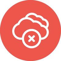 Cloud Inaccessible Vector Icon