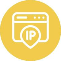 ip habla a vector icono