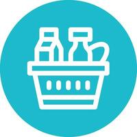 Groceries Vector Icon