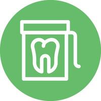 Dental Floss Vector Icon