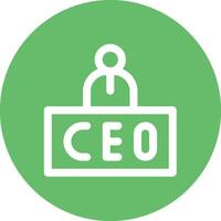 CEO Vector Icon