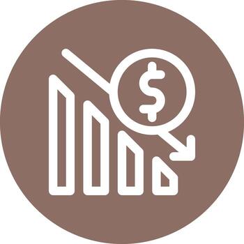 Price Decrease Vector Icon