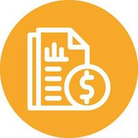 Financial Statements Vector Icon