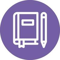 Journal Book Vector Icon