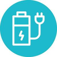 Charging Battery Vector Icon