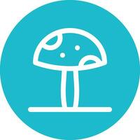 Mushroom Vector Icon