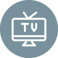 televisión monitor vector icono