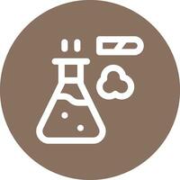 Chemical Reaction Vector Icon