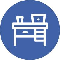 Work Table Vector Icon