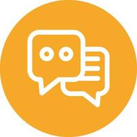 Bubble Chat Vector Icon