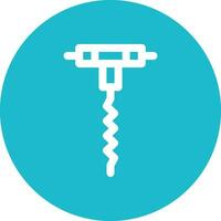 Corkscrew Vector Icon