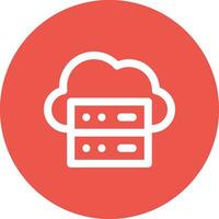 Cloud Computing Vector Icon