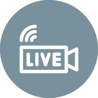 Live Broadcast Vector Icon