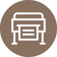 Printing Machine Vector Icon