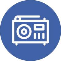 icono de vector de radio