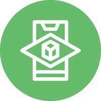 Augmented Reality Vector Icon